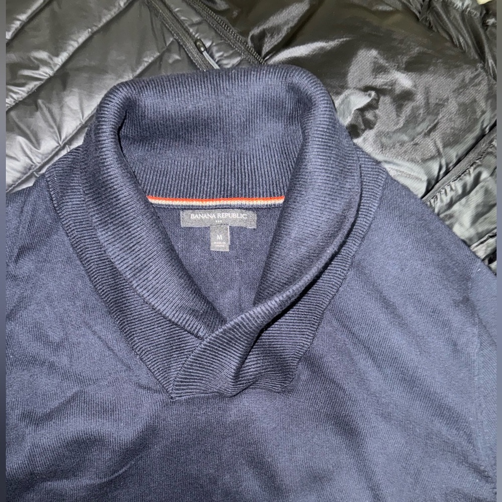 Banana Republic I Men’s I Shawl Collar Sweater I 100% Cotton